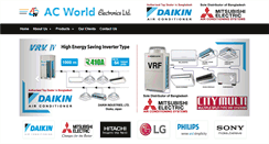 Desktop Screenshot of acworld.com.bd